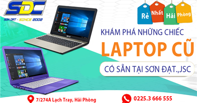 Top laptop cũ mạnh mẽ, chất lượng chỉ có tại Sơn Đạt.,JSC