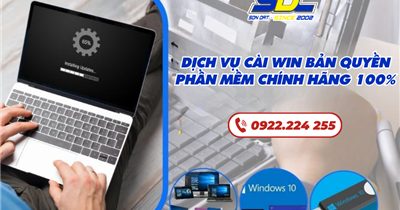 Dịch Vụ Cài Win Bản Quyền – Phần Mềm Chính Hãng 100%