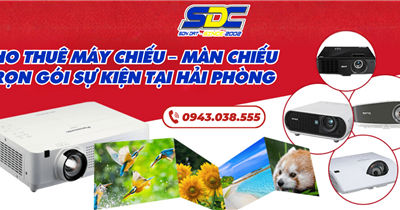 Dịch Vụ Cho Thuê Máy Chiếu – Màn Chiếu Trọn Gói Sự Kiện Tại Hải Phòng