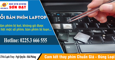 Nguyên nhân bàn phím laptop bị hỏng và giá thay bàn phím laptop là bao nhiêu?