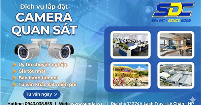 Dịch Vụ Lắp Đặt Camera Trọn Gói Uy Tín, Thi Công 24H – SONDAT.,JSC