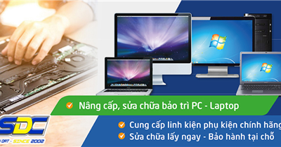 Cung cấp, sửa chữa, thay thế linh kiện laptop uy tín, chuyên nghiệp Hải Phòng