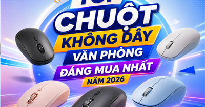 Top Chuột Không Dây Văn Phòng Đáng Mua Nhất Năm 2026