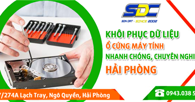 Sơn Đạt.,JSC khôi phục dữ liệu ổ cứng chuyên nghiệp, uy tín số 1 Hải Phòng