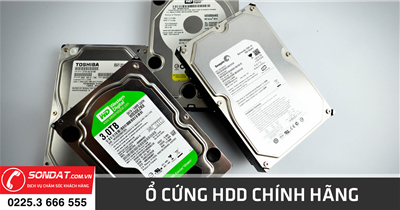 Ổ cứng HDD 4TB mới chính hãng tại Hải Phòng - Máy tính Sơn Đạt 