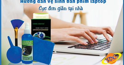 Sơn Đạt.,JSC hướng dẫn cách tự vệ sinh bàn phím laptop tại nhà cực đơn giản