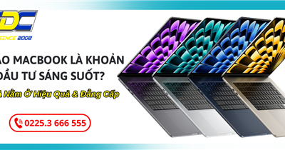 Vì Sao MacBook Là Khoản Đầu Tư Sáng Suốt? Tất Cả Nằm Ở Hiệu Quả & Đẳng Cấp