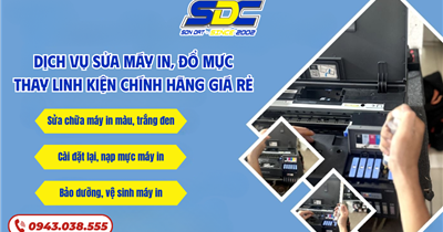 Dịch Vụ Sửa Máy In, Đổ Mực, Thay Linh Kiện Chính Hãng Giá Rẻ