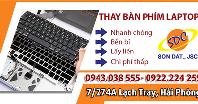 Cung cấp, thay thế bàn phím laptop UY TÍN - CHẤT LƯỢNG chỉ có tại Sơn Đạt.,JSC