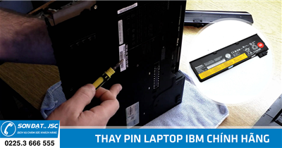 Thay pin laptop IBM chính hãng tại Hải Phòng