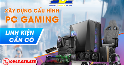 Dịch Vụ Lắp PC Theo Yêu Cầu – Game, Đồ Họa, Stream Đều Chiến Mượt!