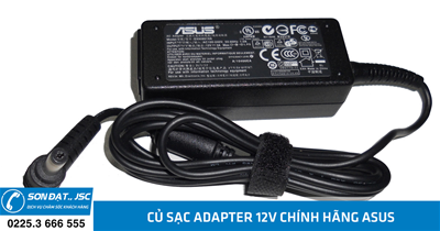 Củ sạc adapter 12v chính hãng Asus