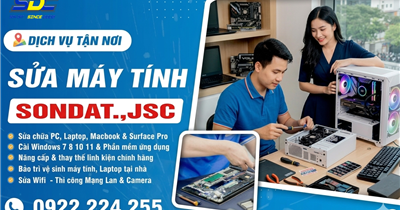 Sửa Máy Tính Tận Nơi Tại Hải Phòng Uy Tín – Nhanh Chóng, Giá Tốt | SONDAT.JSC