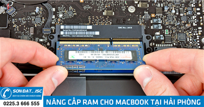 Nâng cấp ram cho macbook tại Hải Phòng - Sơn Đạt JSC