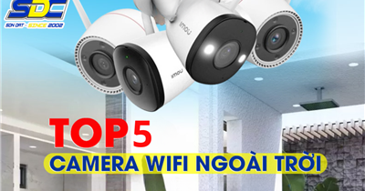 TOP5 camera ngoài trời chất lượng, giá tốt cho gia đình 2024