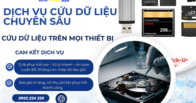 Dịch Vụ Cứu Dữ Liệu Ổ Cứng – Lấy Lại File Quan Trọng An Toàn
