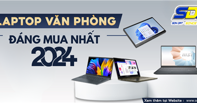 TOP5 mẫu laptop học tập - văn phòng đáng mua nhất 2024