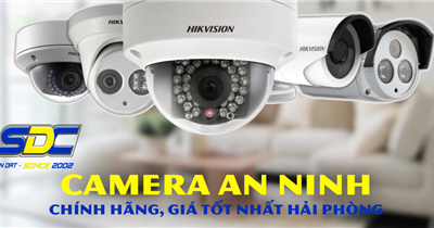 Camera an ninh chính hãng, giá tốt nhất Hải Phòng | Sơn Đạt .,JSC