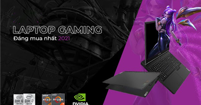 Top Laptop chơi game mượt, khỏe, mát máy nhất 2021