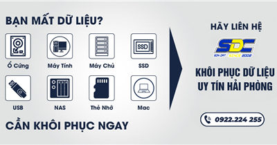 Cứu Dữ Liệu Laptop, Ổ Cứng, USB – An Toàn & Bảo Mật