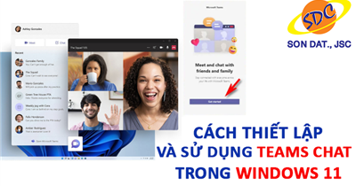 Cách thiết lập và sử dụng Teams Chat trong Windows 11