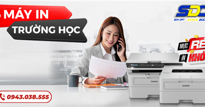 Máy In Cho Trường Học – Bền Bỉ, Tiết Kiệm, Phù Hợp Cho Giáo Viên