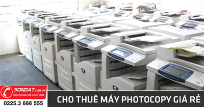 Cho thuê máy photocopy giá rẻ tại Hải Phòng - Máy tính Sơn Đạt