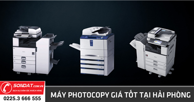 Máy photocopy chính hãng giá tốt tại Hải Phòng - Sơn Đạt Computer