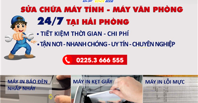 SONDAT., JSC – Địa Chỉ Sửa Chữa & Bảo Dưỡng Máy Văn Phòng Hàng Đầu Hải Phòng