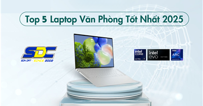 5 mẫu laptop văn phòng chất lượng, đáng mua nhất 2025