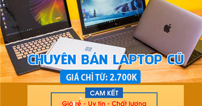 Chỉ từ 2,7 triệu tậu ngay laptop chất lượng, mượt mà chỉ có tại Sơn Đạt.,JSC