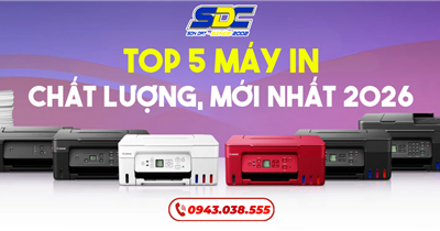 TOP 5 máy in chất lượng, mới nhất hiện nay trên thị trường 2026