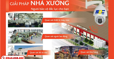 Cung Cấp Camera Cho Nhà Xưởng, Văn Phòng, Cửa Hàng GIÁ TÔT| SONDAT.,JSC