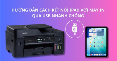 Mẹo Kết Nối iPad Với Máy In Qua USB Nhanh Gọn Cho Dân Văn Phòng