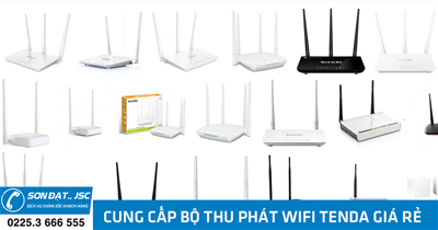 Cung cấp bộ thu phát Wifi Tenda giá rẻ tại Hải Phòng