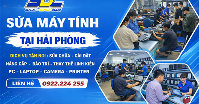 Dịch Vụ Sửa Laptop Tại Hải Phòng 2026 – Bắt Bệnh Chuẩn, Sửa Lấy Ngay