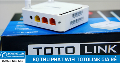 Cung cấp bộ thu phát Wifi totolink giá rẻ tại Hải Phòng