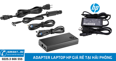 Thay adapter laptop HP giá rẻ tại Hải Phòng