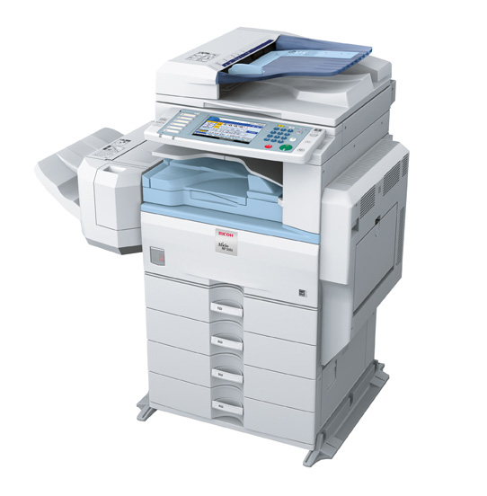 Máy Photocopy Ricoh Aficio MP 5001 có thể quản lý hàng trăm người sử dụng với hàng trăm mật mã khác nhau