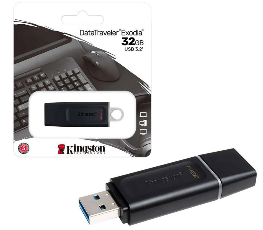 USB Kingston DataTraveler Exodia 32GB 3.2 chất lượng bền bỉ tại Hải Phòng