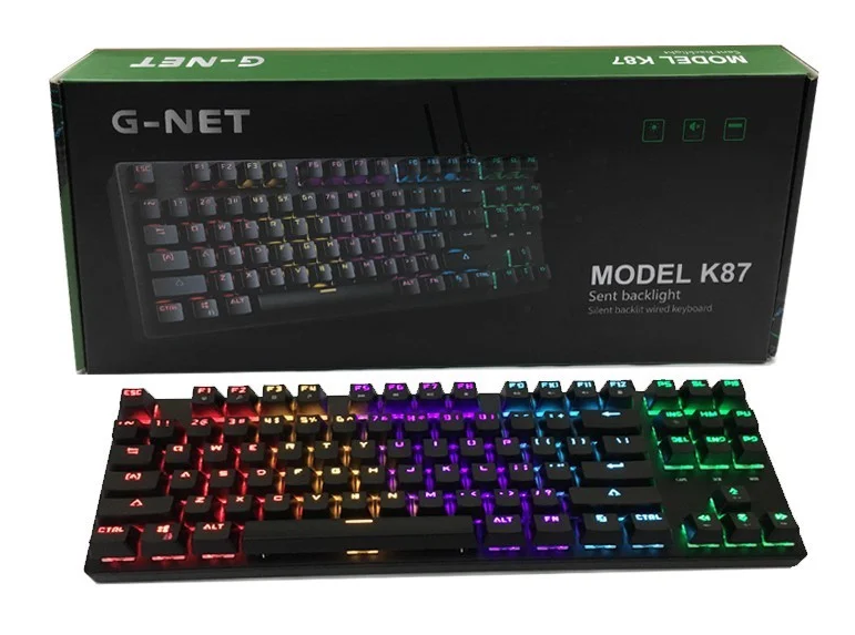 Keyboard PC Gaming GNet K87 chính hãng, giá tốt Hải Phòng