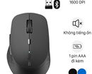 Mouse Rapoo M300SILENT-BL  - Wireless 2.4Ghz+Bluetooth 4.0, 1600DPI, 6 nút