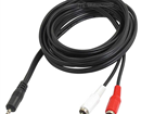 Cable tín hiệu Audio 1 ra 2