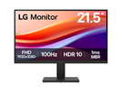 Màn hình LG 21.5-inch VA; FHD(16:9); 300cd/m2; 100Hz; 1ms; VESA 10x10; HDMI + VGA; Cable HDMI; 2Y (22U401A-B.ATVQ)