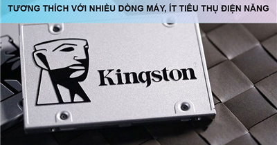 Thay, mua Ổ cứng SSD Kingston A400 120GB SA400S37 chính hãng