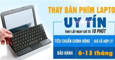 Thay bàn phím HP ProBook chính hãng, lấy ngay, giá tốt tại Hải Phòng