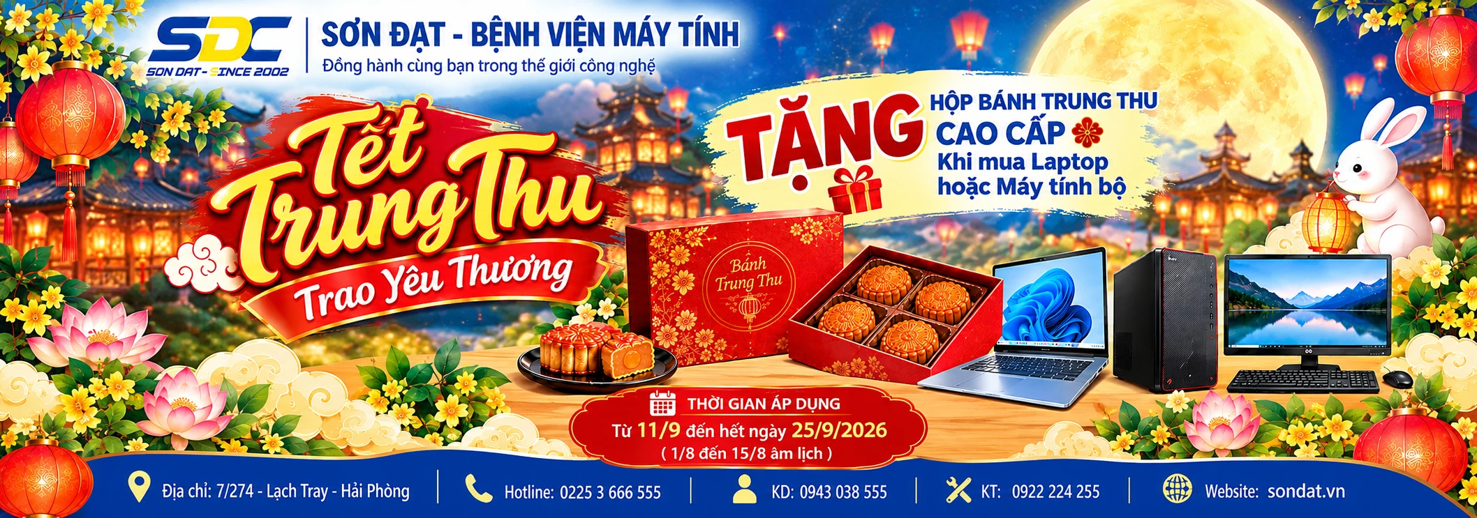khuyến mãi trung thu 2026